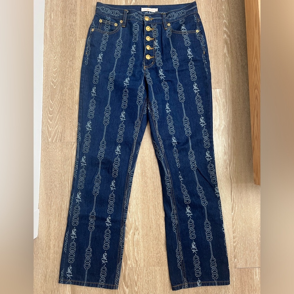 Tory Burch straight high waisted jeans size 28